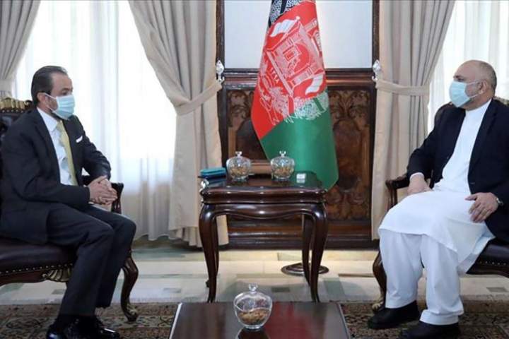 گفتگوی اتمر با سفیر ترکیه در کابل در مورد مسایل مرتبط به دو کشور