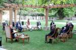 رئیس جمهور غنی با زلمی خلیل زاد در کابل دیدار کرد