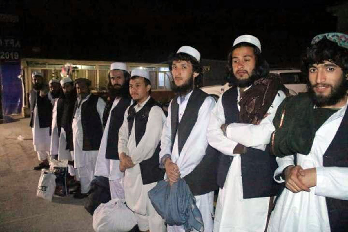 رهایی 54 زندانی از سوی طالبان در غزنی