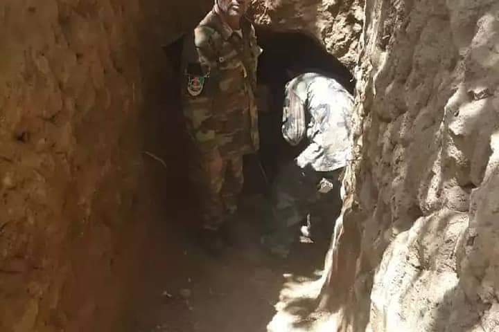 یک تونل طالبان در کاپیسا از بین برده شد