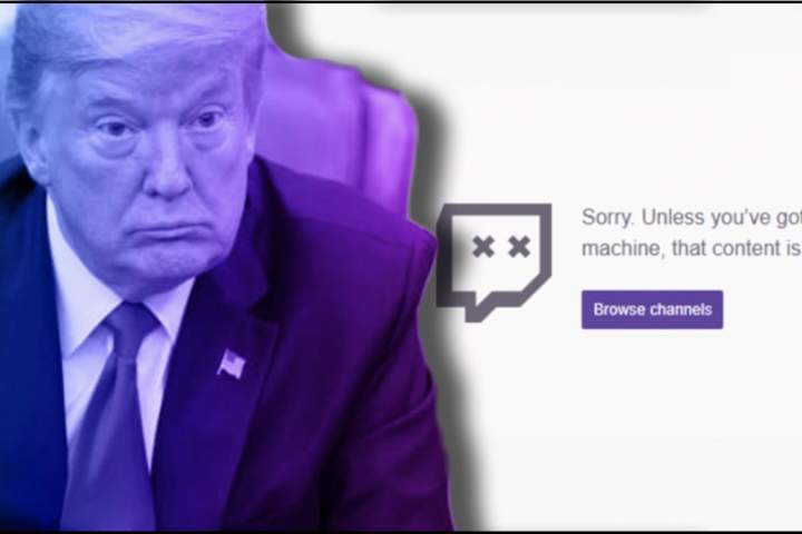 حساب کاربری ترامپ در یکی از شبکه‌های اجتماعی مسدود شد
