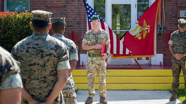 British Marine Awarded US Honour For Afghan Mission