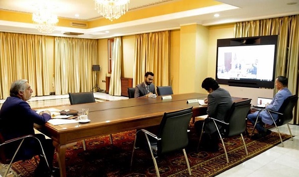 Ghani, Abdullah, Khalilzad Discuss Start Of Intra-Afghan Peace Process