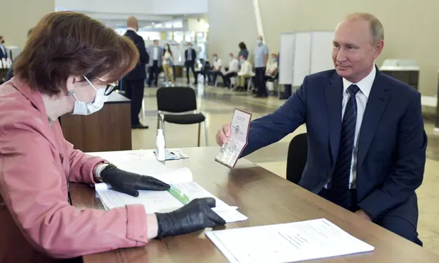 Vladimir Putin wins Russia vote that could let him rule until 2036