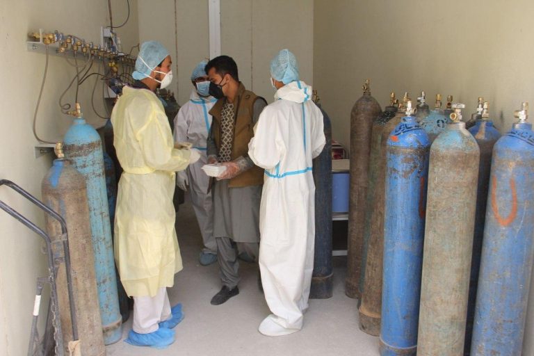 COVID-19: Long-Shut Oxygen Factory Gives Free Refills In Kabul