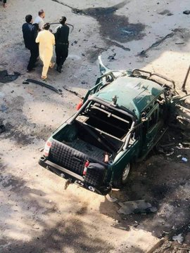 Explosion targets police vehicle in Kabul city earlier today