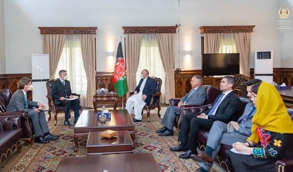 Atmar Meets New German Ambassador-Designate To Afghanistan