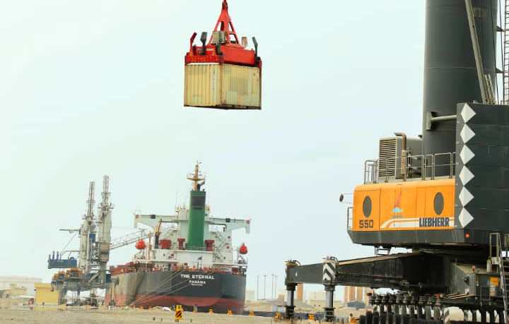 ششمین کشتی گندم اهدایی هند به افغانستان در بندر چابهار تخلیه شد