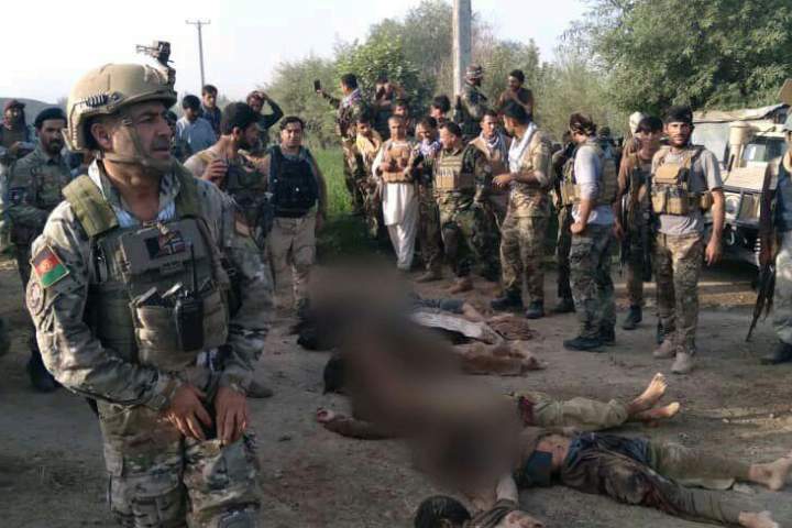 حمله گروهی طالبان بر ولسوالی بهارک تخار عقب زده شد