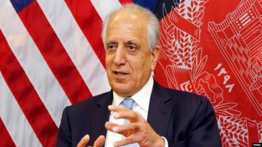 US special envoy Khalilzad arrives in Kabul