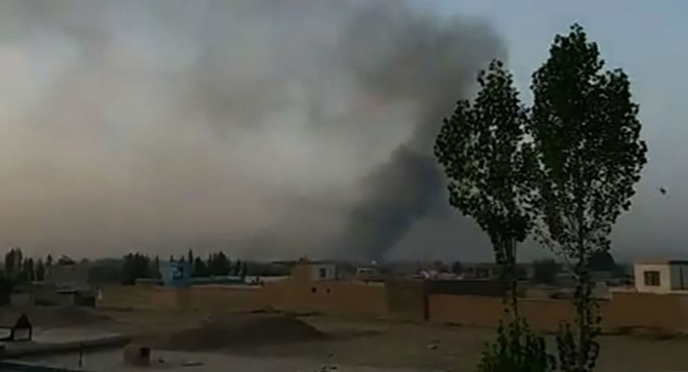 انفجار و درگیری در مقر لوای نظم عامه در مرکز غزنی