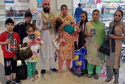 180 Afghan Sikhs and Hindus Headed for India