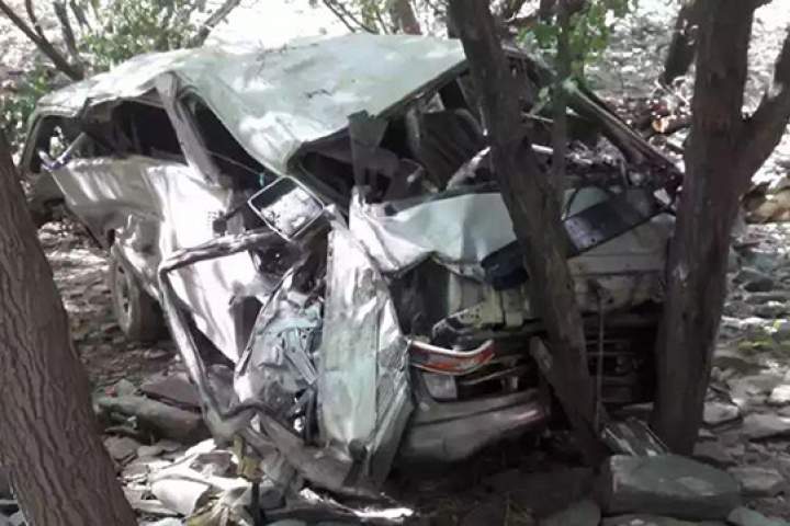 حادثه ترافیکی در بامیان، تازه عروس را به کام مرگ برد