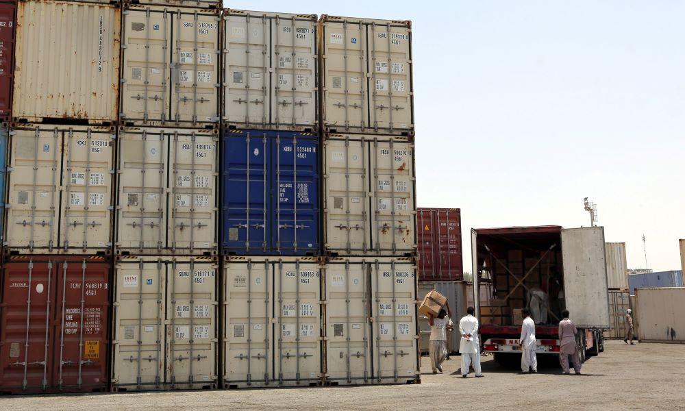 Another shipment of wheat arrives in Chabahar from India