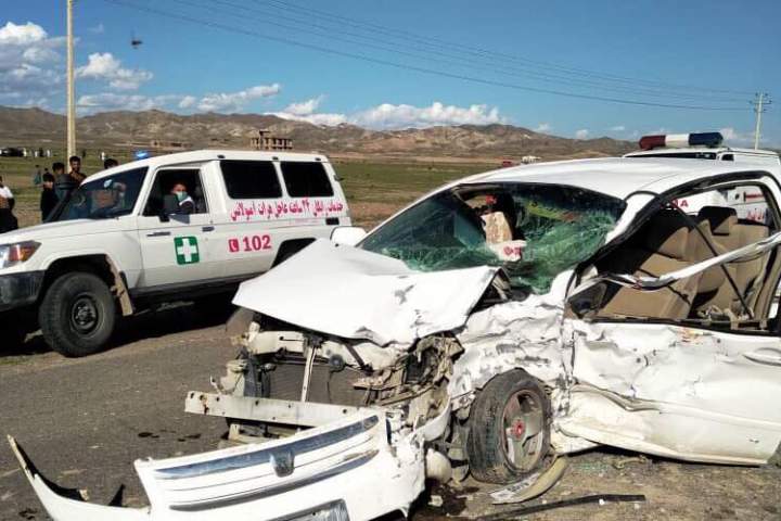 پنج تن در یک حادثه ترافیکی در هرات جان باختند