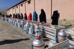 توزیع هزار کیت لبنیات و فارم مرغداری کوچک برای یک هزار خانم در ولایت بامیان