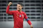 Cristiano Ronaldo scores landmark 100th international goal for Portugal