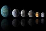 کشف ۴۵ سیاره فراخورشیدی مشابه زمین،که آب مایع دارند