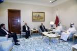 عبدالله در دیدار با وزیر خارجه قطر: امیدواریم طالبان از این فرصت تاریخی برای پایان جنگ استفاده کنند