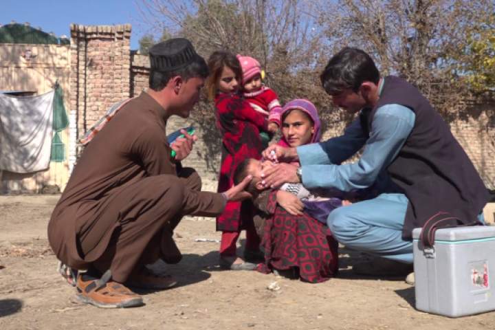 افغانستان کې د پولیو ضد واکسین کمپاین پيل شو