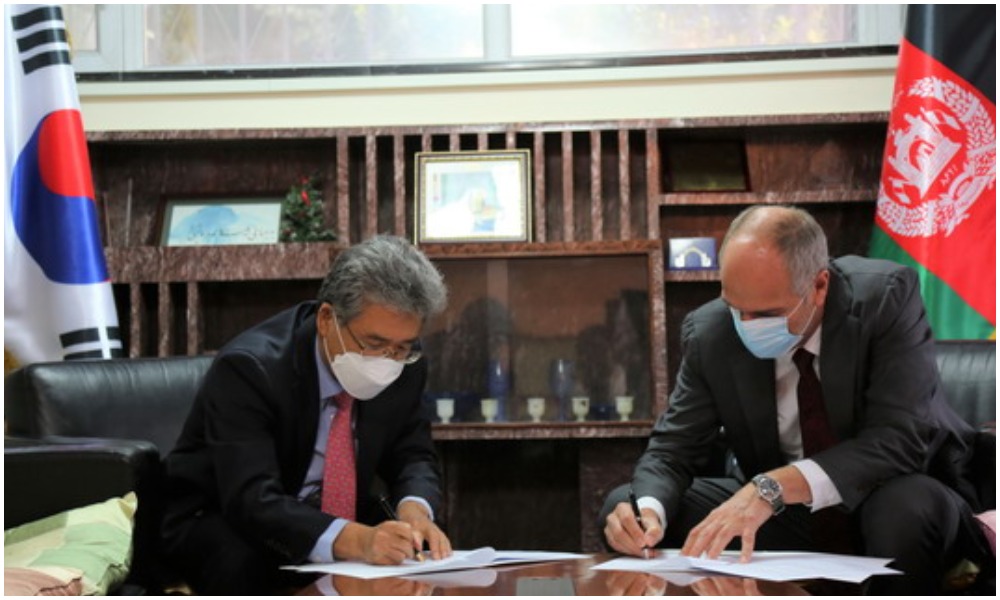 Korea pledges $1m to help Afghanistan tackle coronavirus pandemic