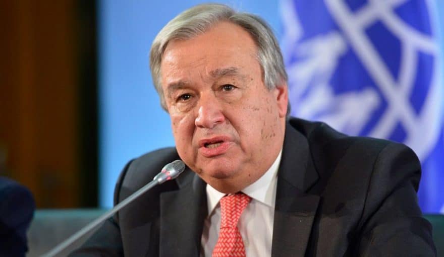 U.N. Calls for Global Ceasefire