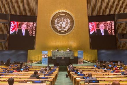 Ghani in UN Speech Reiterates Call for Ceasefire