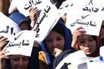 تجمع اعتراضی برخی داوطلبان امتحان کانکور سرتاسری ۱۳۹۹ در هرات