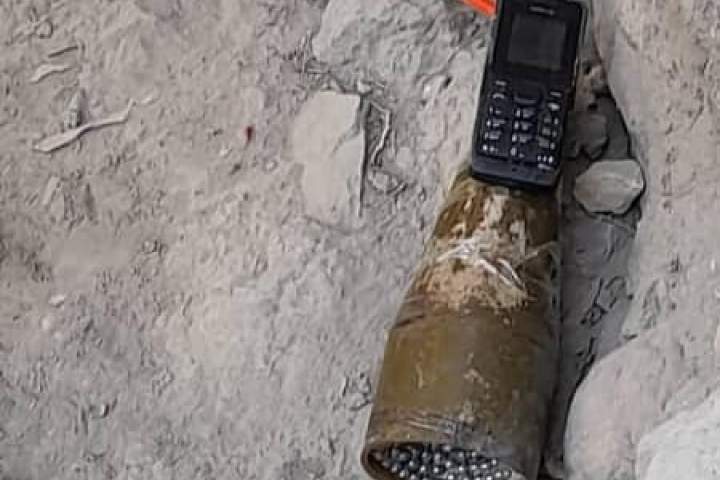 جلوگیری از انفجار یک ماین در نزدیکی یک مکتب خصوصی در کابل