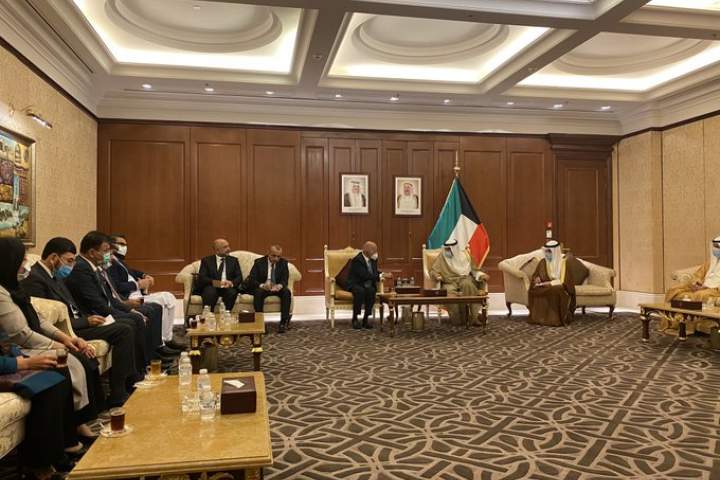 رییس جمهور غنی با نخست‌وزیر کویت دیدار کرد