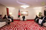 رئیس جمهور غنی با خلیل‌زاد در قطر دیدار کرد