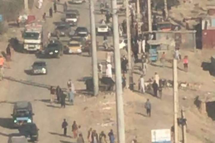 یک ماین صبح امروز در حوزه هفدهم شهر کابل منفجر شد