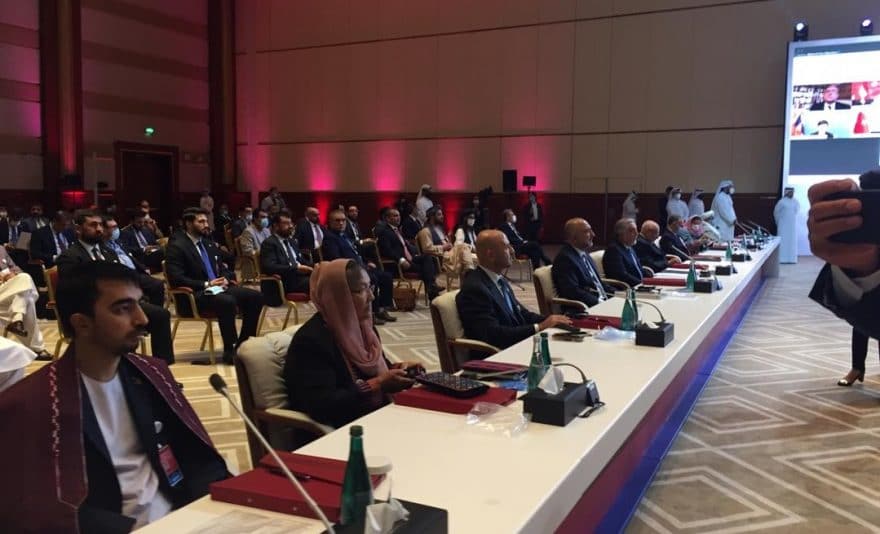 Peace Delegations Hold General Meeting in Doha
