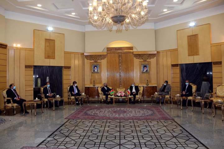 رییس شورای عالی مصالحه‌‌ی ملی در تهران مورد استقبال مقامات ایرانی قرار گرفت