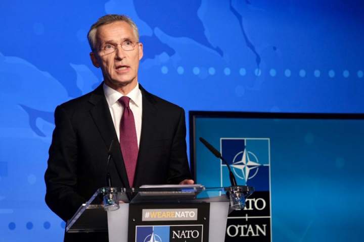 Stoltenberg says NATO troops at 12,000, reduction remains conditions based