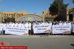 گزارش تصویری/ راهپیمایی اعتراضی جامعه طبی هرات  