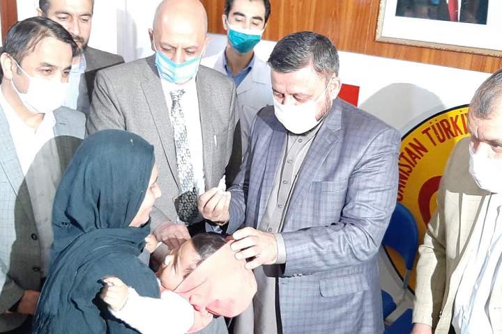 کمپاین خزانی واکسین پولیو در جوزجان برای 121 هزار طفل آغاز شد