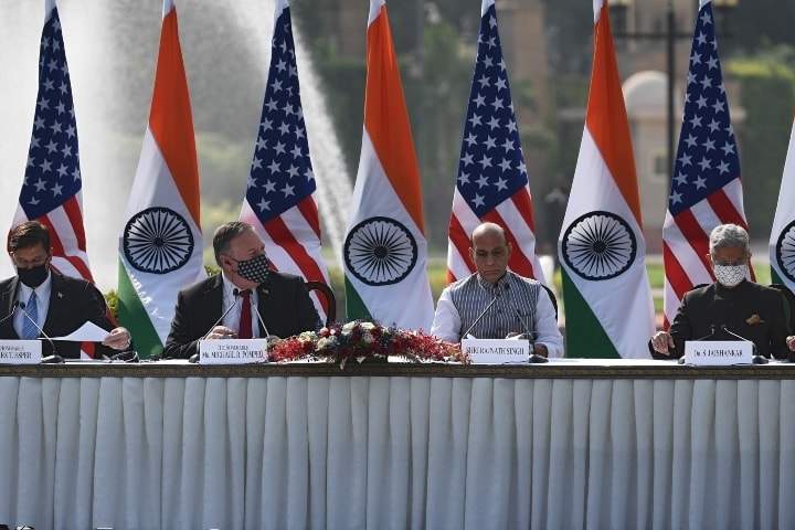 هند و امریکا توافقنامه نظامی امضا کردند