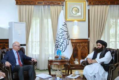 Amir Khan Mottaqi met with the Turkish ambassador in Kabul