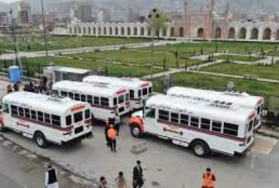 Municipality of Kabul launches city buses