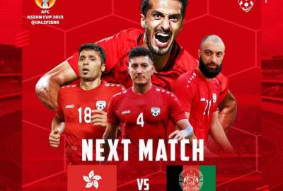In the Asian Cup qualifiers, Afghanistan will face Hong Kong