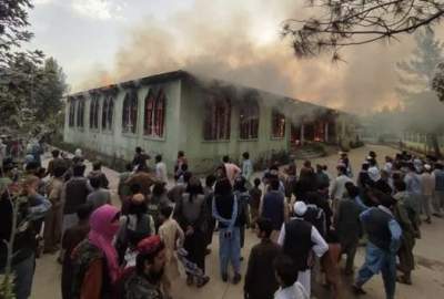 Takhar mosque gutted due to short circuit Burns Down Completely
