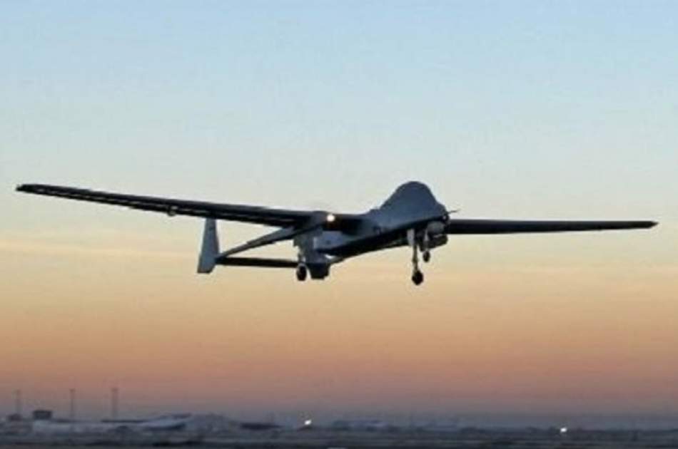 A Zionist drone was shot down in Gaza