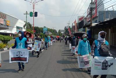 ادامه اعتراضات‌ پناهجویان افغانستانی در اندونزیا