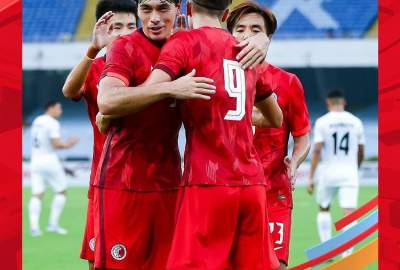 تیم ملی فوتبال افغانستان در مقابل هنگ کنگ باخت