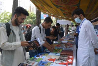 افتتاح نمایشگاه خیابانی کتاب در کابل
