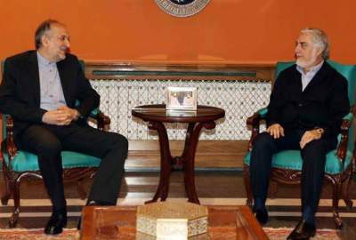 داکتر عبدالله با سفیر جمهوری اسلامی ایران در کابل دیدار کرد