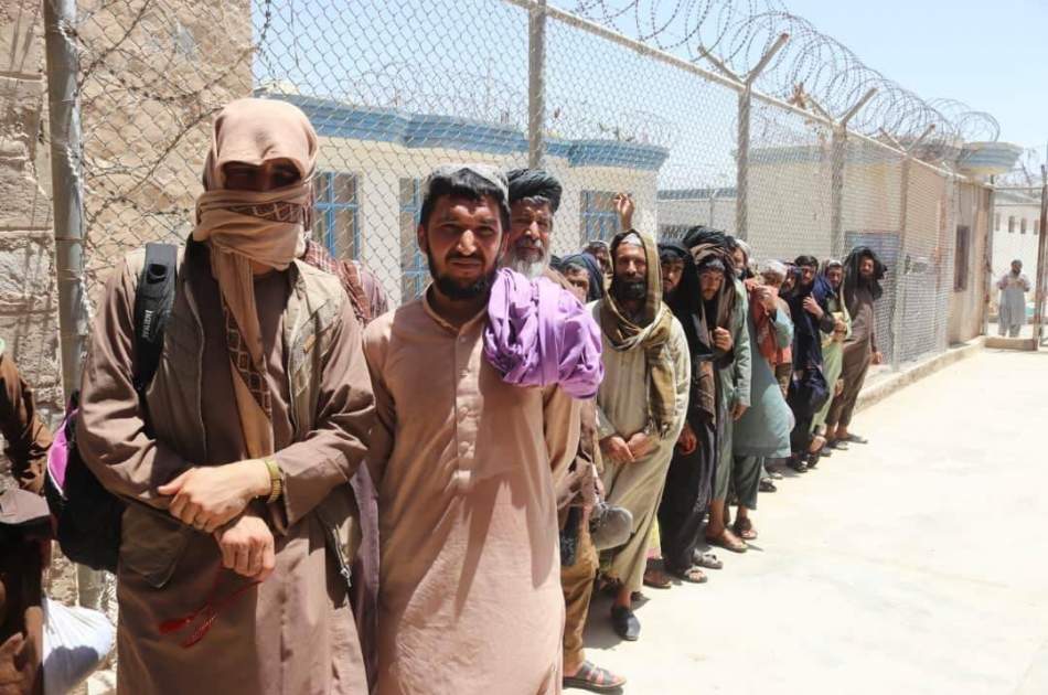 46 نفر از معتادان پس از درمان از زندان مرکزی هلمند آزاد شدند