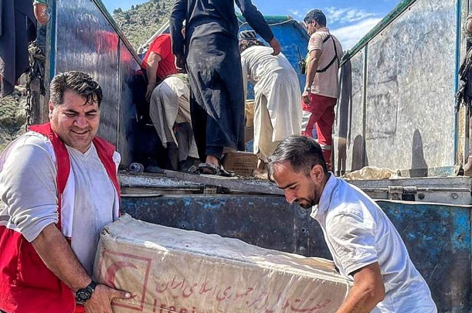 گزارش تصویری/ امدادرسانی هلال احمر جمهوری اسلامی ایران در مناطق زلزله زده پکتیکا  