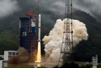 چین ۴ ماهواره به فضا فرستاد